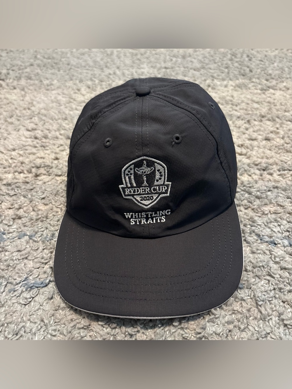 Ryder Cup 2020 Whistling Straits Ahead Performance Golf Hat Charcoal / Gray